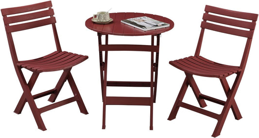 Portable Foldable Outdoor Bench Table Set 🌿🪑