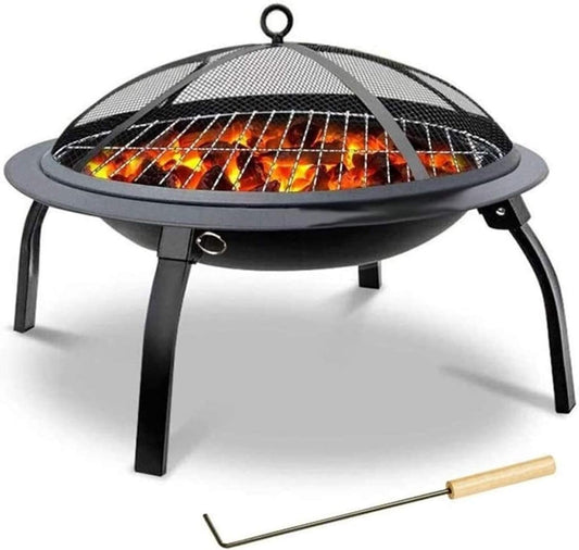 Smokeless Outdoor Fire Pit 🔥🌙